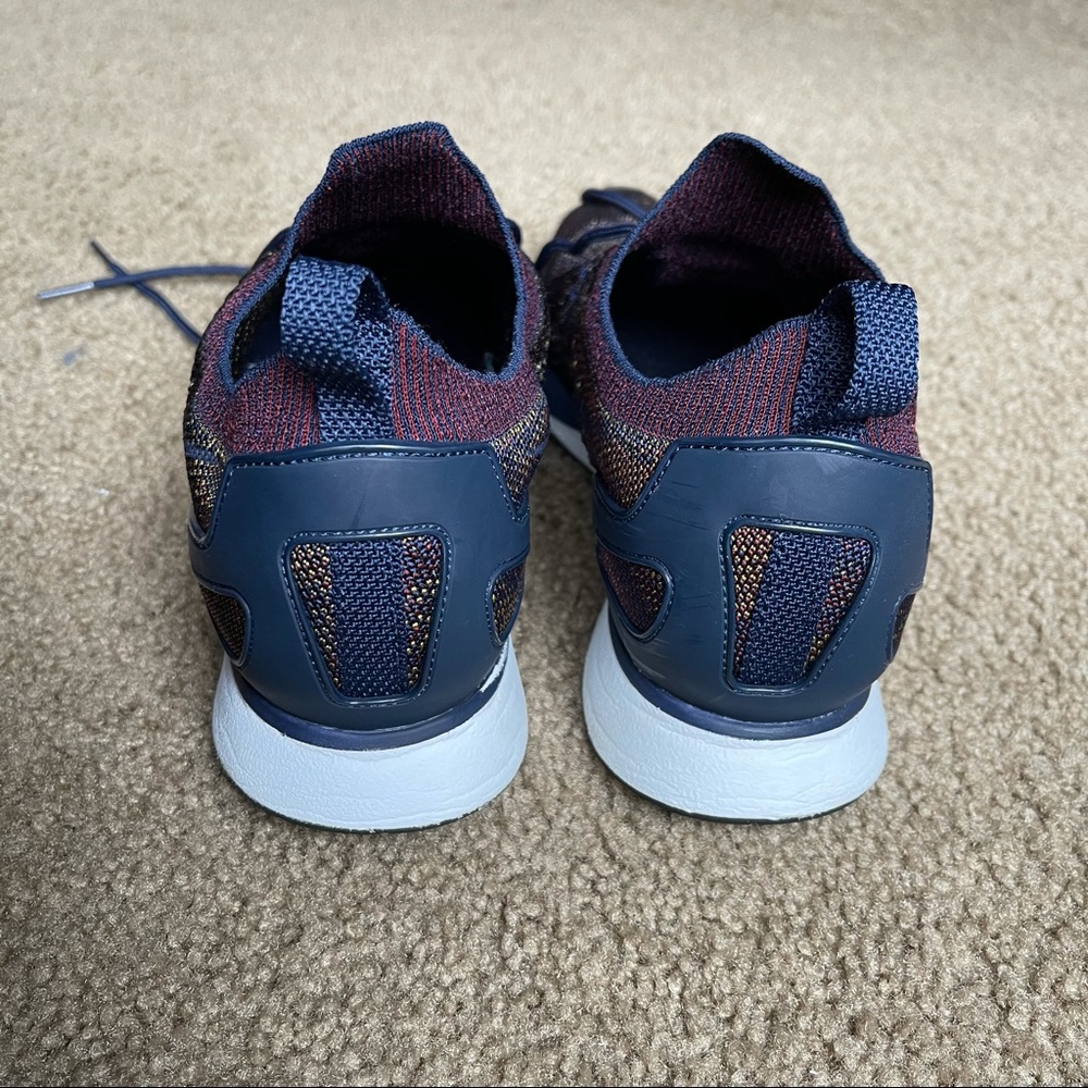 Nike Air Zoom Mariah Flyknit Racer Sz 9 In College Navy Bordeaux - Picture 8 of 11